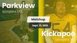 Matchup: Parkview  vs. Kickapoo  2019