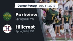 Recap: Parkview  vs. Hillcrest  2019