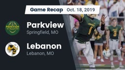Recap: Parkview  vs. Lebanon  2019
