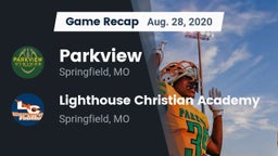 Recap: Parkview  vs. Lighthouse Christian Academy 2020