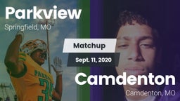 Matchup: Parkview  vs. Camdenton  2020