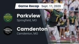 Recap: Parkview  vs. Camdenton  2020