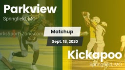 Matchup: Parkview  vs. Kickapoo  2020