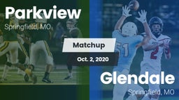 Matchup: Parkview  vs. Glendale  2020