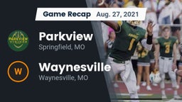 Recap: Parkview  vs. Waynesville  2021