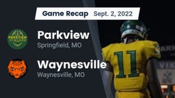 Recap: Parkview  vs. Waynesville  2022