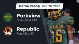 Recap: Parkview  vs. Republic  2022