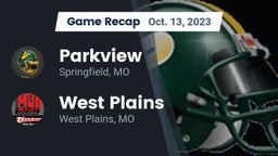 Recap: Parkview  vs. West Plains  2023