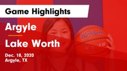 Argyle  vs Lake Worth  Game Highlights - Dec. 18, 2020