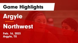 Argyle  vs Northwest  Game Highlights - Feb. 16, 2023