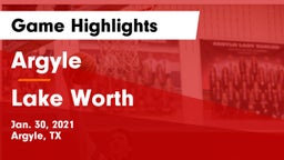 Argyle  vs Lake Worth Game Highlights - Jan. 30, 2021