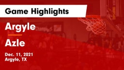 Argyle  vs Azle  Game Highlights - Dec. 11, 2021