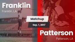 Matchup: Franklin  vs. Patterson  2017