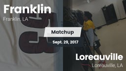 Matchup: Franklin  vs. Loreauville  2017