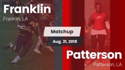 Matchup: Franklin  vs. Patterson  2018