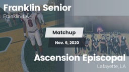 Matchup: Franklin Senior High vs. Ascension Episcopal  2020