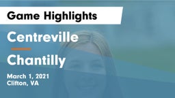 Centreville  vs Chantilly  Game Highlights - March 1, 2021