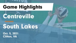 Centreville  vs South Lakes  Game Highlights - Oct. 5, 2021