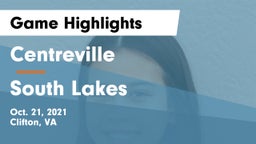 Centreville  vs South Lakes  Game Highlights - Oct. 21, 2021