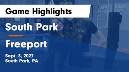 South Park  vs Freeport  Game Highlights - Sept. 3, 2022