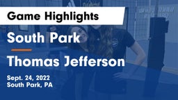South Park  vs Thomas Jefferson  Game Highlights - Sept. 24, 2022