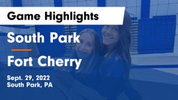 South Park  vs Fort Cherry  Game Highlights - Sept. 29, 2022