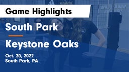 South Park  vs Keystone Oaks  Game Highlights - Oct. 20, 2022