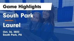 South Park  vs Laurel  Game Highlights - Oct. 26, 2022