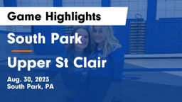 South Park  vs Upper St Clair Game Highlights - Aug. 30, 2023