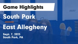 South Park  vs East Allegheny Game Highlights - Sept. 7, 2023