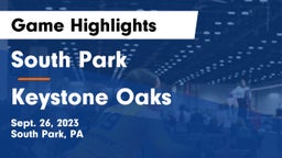 South Park  vs Keystone Oaks  Game Highlights - Sept. 26, 2023