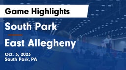 South Park  vs East Allegheny Game Highlights - Oct. 3, 2023