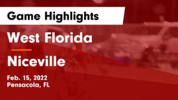 West Florida  vs Niceville  Game Highlights - Feb. 15, 2022