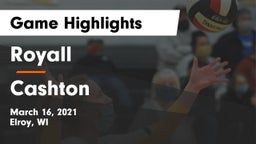 Royall  vs Cashton  Game Highlights - March 16, 2021