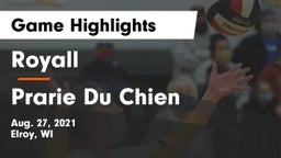 Royall  vs Prarie Du Chien Game Highlights - Aug. 27, 2021