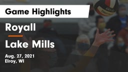 Royall  vs Lake Mills  Game Highlights - Aug. 27, 2021