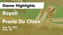 Royall  vs Prarie Du Chien Game Highlights - Aug. 25, 2022