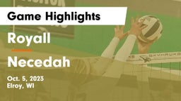 Royall  vs Necedah Game Highlights - Oct. 5, 2023