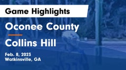 Oconee County  vs Collins Hill  Game Highlights - Feb. 8, 2023