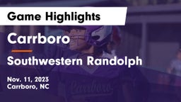 Carrboro  vs Southwestern Randolph  Game Highlights - Nov. 11, 2023