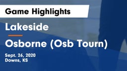 Lakeside  vs Osborne (Osb Tourn) Game Highlights - Sept. 26, 2020