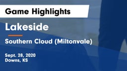 Lakeside  vs Southern Cloud (Miltonvale) Game Highlights - Sept. 28, 2020