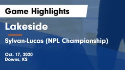 Lakeside  vs Sylvan-Lucas (NPL Championship) Game Highlights - Oct. 17, 2020