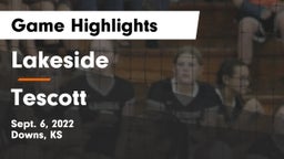 Lakeside  vs Tescott Game Highlights - Sept. 6, 2022