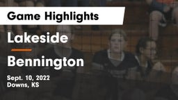 Lakeside  vs Bennington Game Highlights - Sept. 10, 2022
