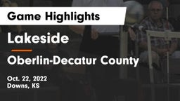 Lakeside  vs Oberlin-Decatur County Game Highlights - Oct. 22, 2022