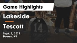 Lakeside  vs Tescott Game Highlights - Sept. 5, 2023