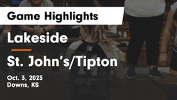 Lakeside  vs St. John’s/Tipton Game Highlights - Oct. 3, 2023