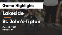 Lakeside  vs St. John’s-Tipton Game Highlights - Oct. 14, 2023