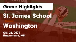 St. James School vs Washington  Game Highlights - Oct. 26, 2021